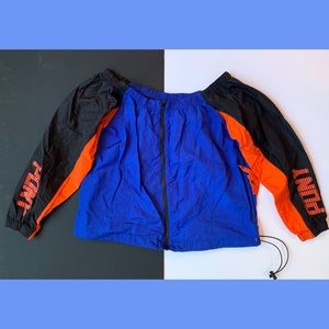 off-the shoulder PONY logo top